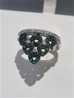 Anello Donna in Oro Smeraldo ANOR-307-286